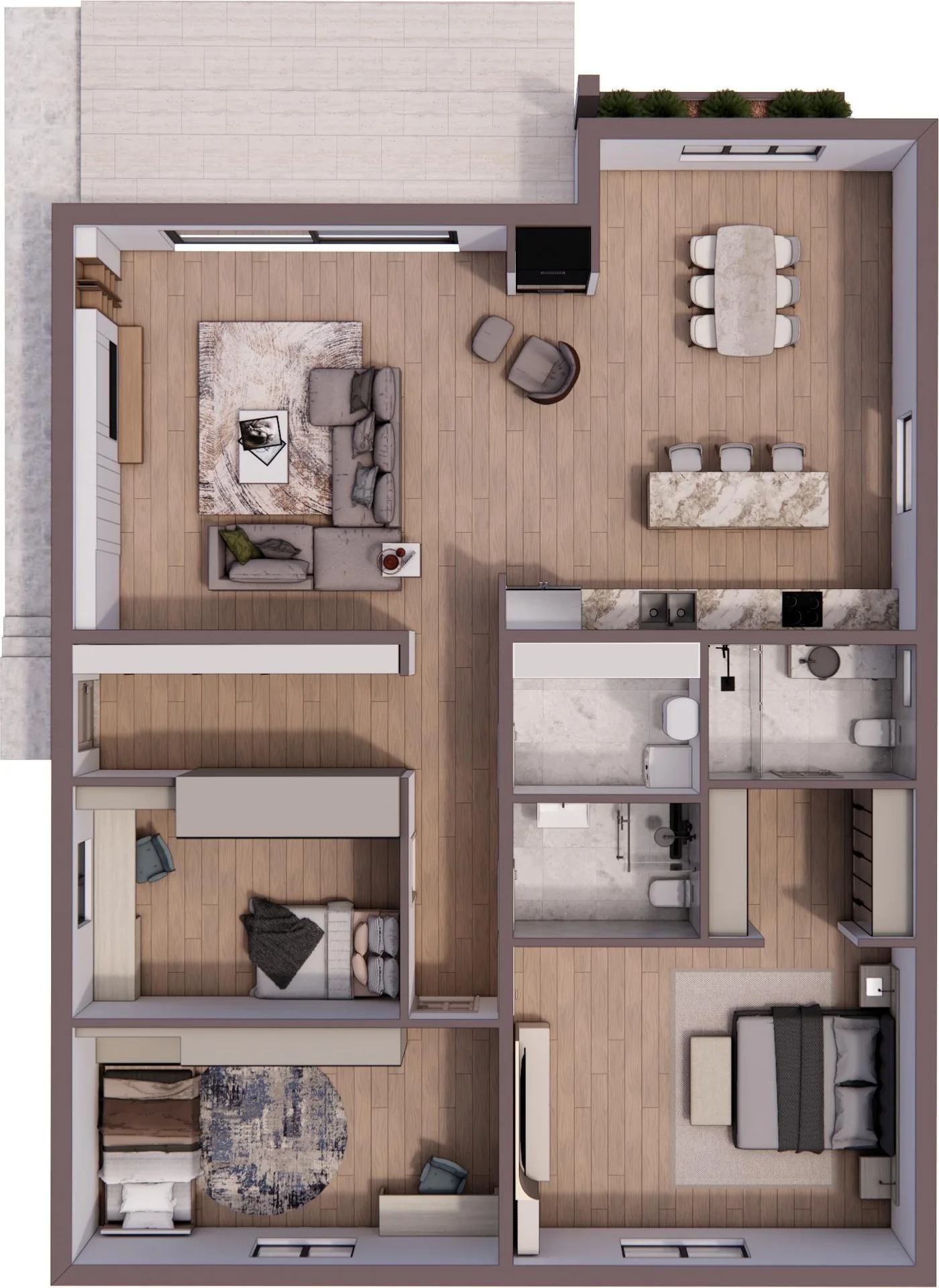House 2 — Single-storey house 139 m²